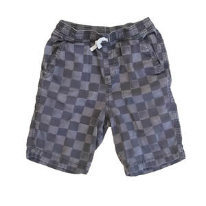 Tea Collection Boys Gray Check Shorts size: 8 Years